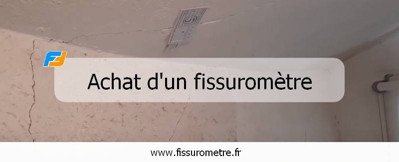 Achat fissuromètre
