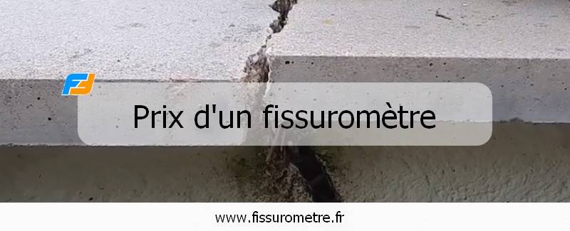 fissuromètre prix